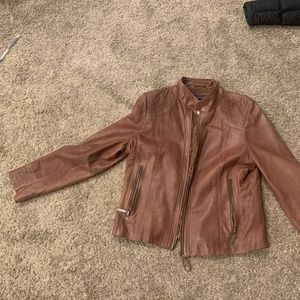 Leather jacket